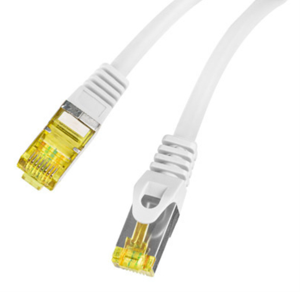 CABLE RED LANBERG LATIGUILLO CAT.6A S/FTP LSZH CU 10M GRIS FLUKE PASSED - detalle