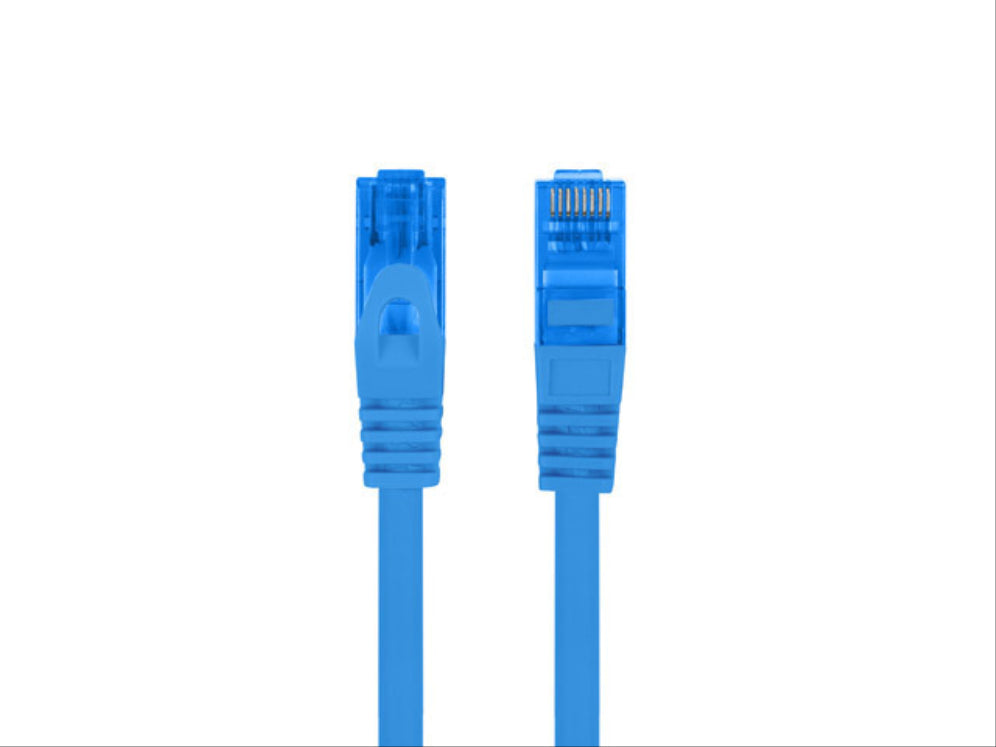 Cable de rede Lanberg PCF6A-10CC-0200-B azul 2 m Cat6a S/FTP (S-STP)