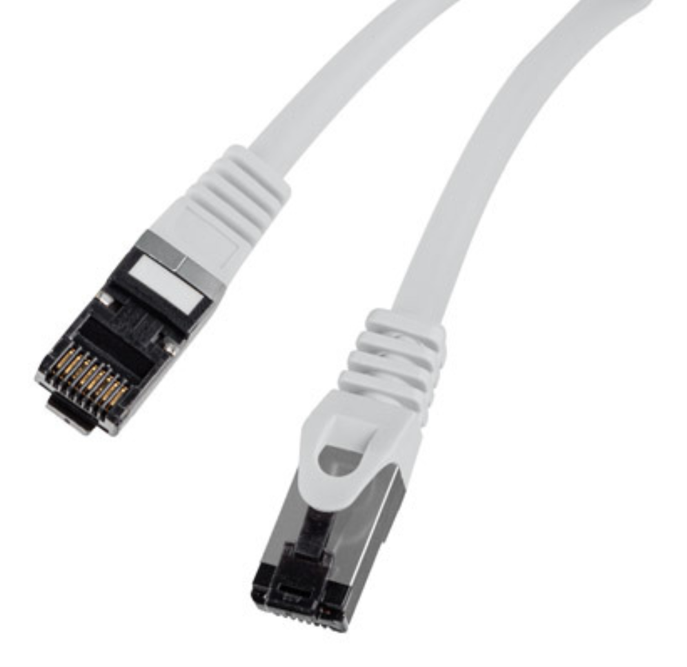 CABLE RED LANBERG LATIGUILLO CAT.8.1 S/FTP LSZH CU 2M GRIS FLUKE PASSED - detalle