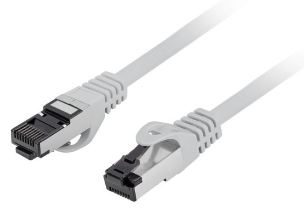 CABLE RED LANBERG LATIGUILLO CAT.8.1 S/FTP LSZH CU 3M GRIS FLUKE PASSED - detalle