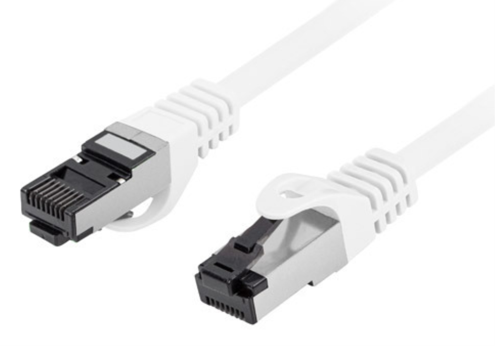 CABLE RED LANBERG LATIGUILLO CAT.8.1 S/FTP LSZH CU 5M BLANCO FLUKE PASSED