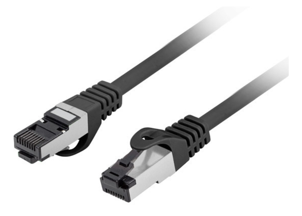 Lanberg PCF8-10CU-0100-BK cable de red Negro 1 m Cat8.1 S/FTP (S-STP)
