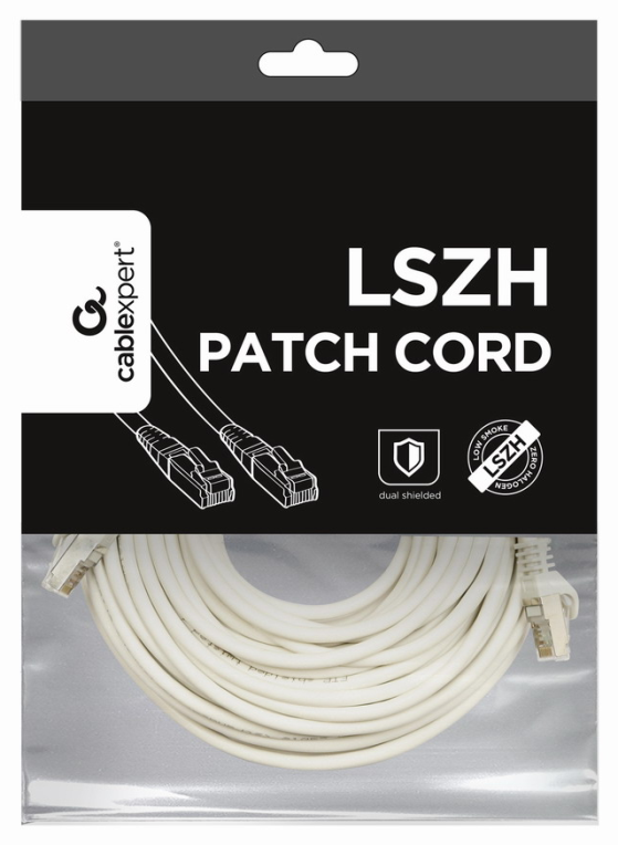 CABLE RED S-FTP CAT 6A LSZH BLANCO 10 M