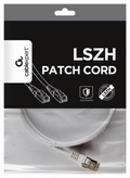 CABLE RED S-FTP GEMBIRD CAT 6A LSZH BLANCO 1 M