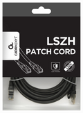 CABLE RED S-FTP GEMBIRD CAT 6A LSZH NEGRO 5M