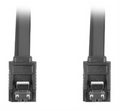 CABLE SATA III LANBERG 6GB/S HEMBRA HEMBRA CLIP METAL 0.5M ROJO