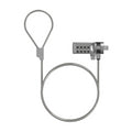 AISENS Cable de Seguridad con Cerradura de Combinacion para Ordenador. Monitor. Portatil 1.5M