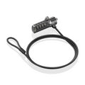 AISENS ASLK-D40N03-BK cable antirrobo Negro 1.5 m
