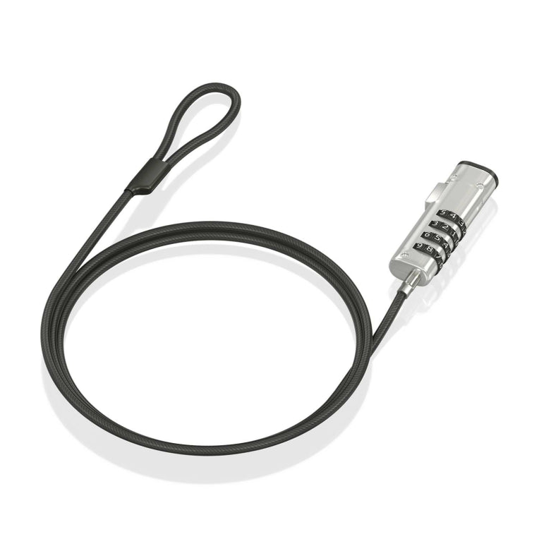 AISENS ASLK-D50N05-BK cable antirrobo Negro 1.5 m