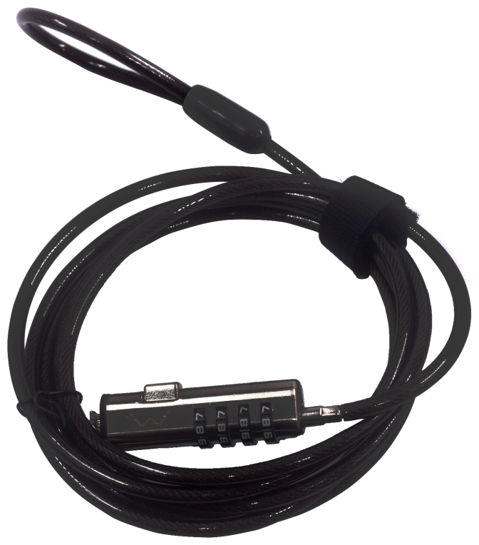 CABLE SEGURIDAD EWENT NANO CON COMBINACION