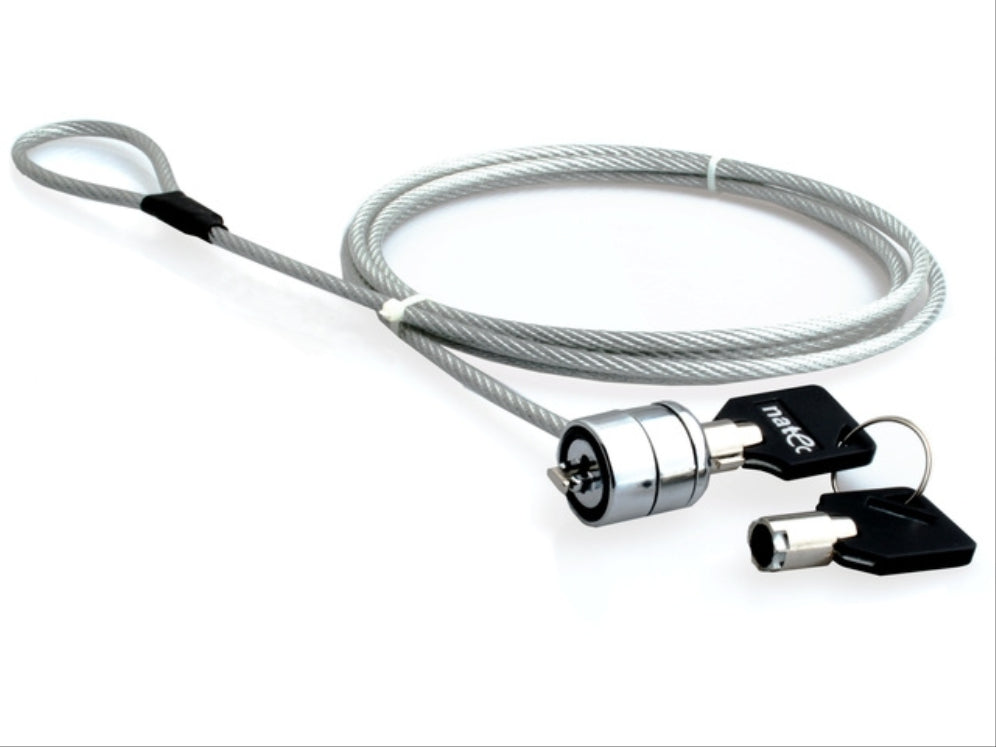 NATEC LOBSTER KEY cable antirrobo Metálico 1.8 m