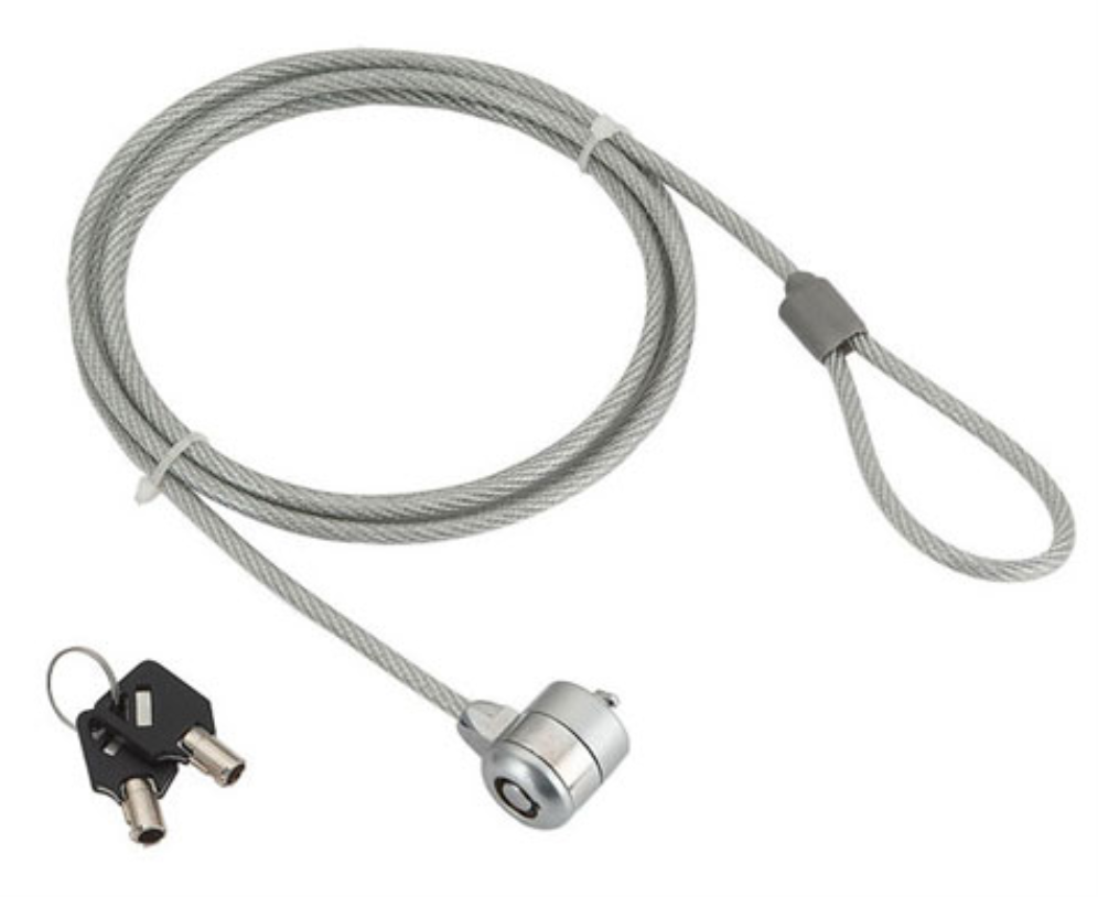 CABLE SEGURIDAD PARA PORTATIL GEMBIRD CON LLAVE - detalle