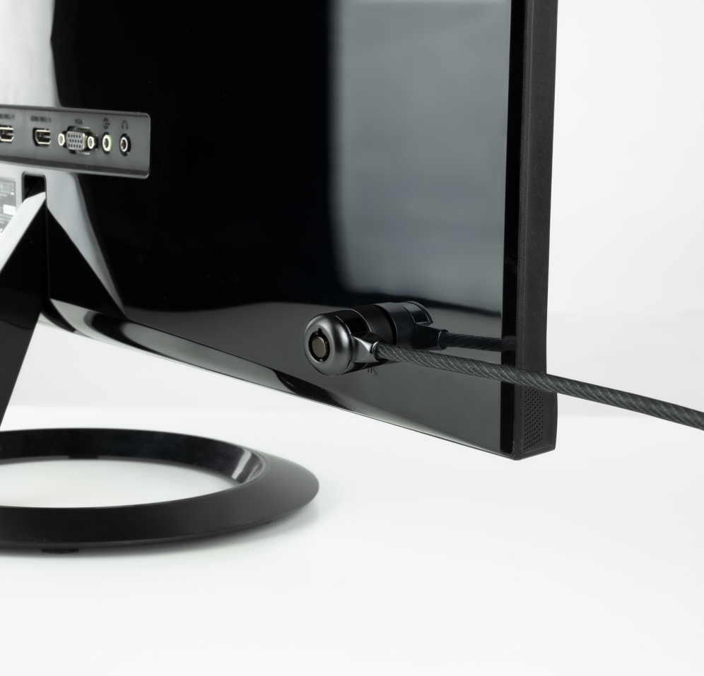 CABLE SEGURIDAD TOOQ CON LLAVE PARA PORTATILES 1.5M - detalle