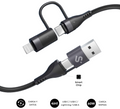 CABLE TOP 4IN1 60W C-C-L-A 1M