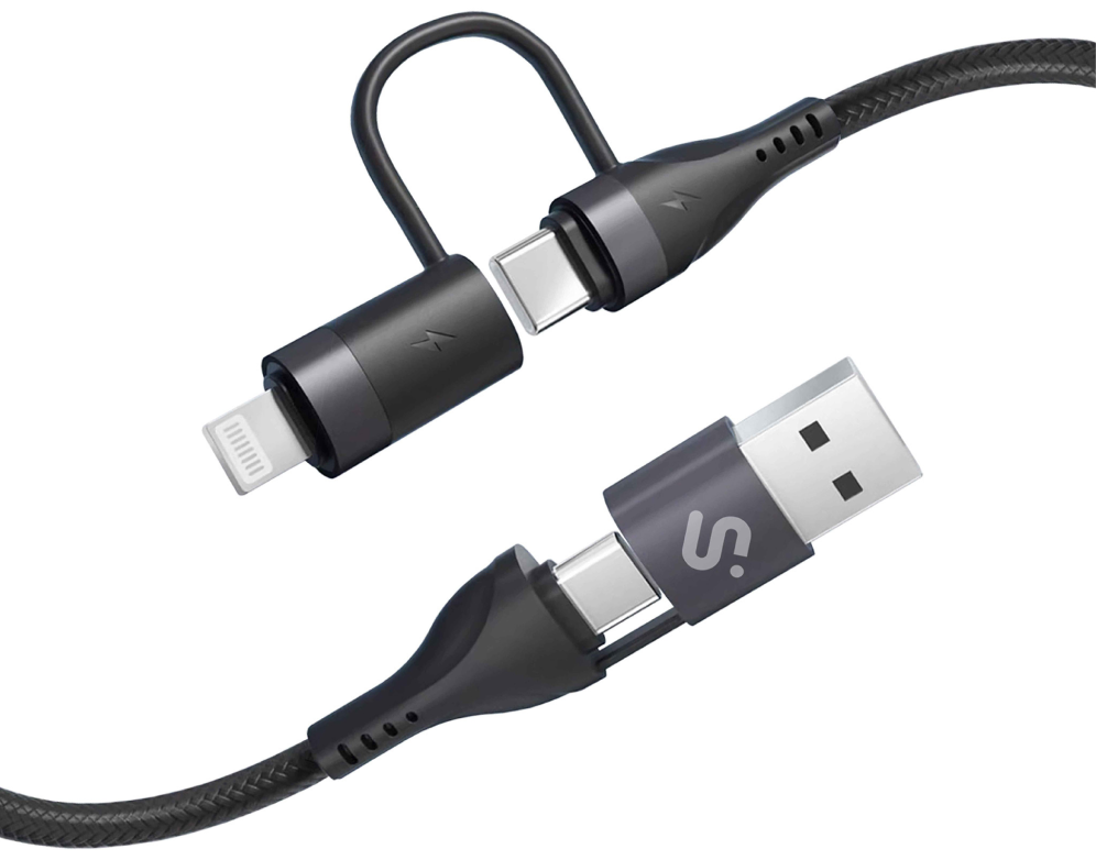 CABLE TOP 4IN1 60W C-C-L-A 1M - detalle