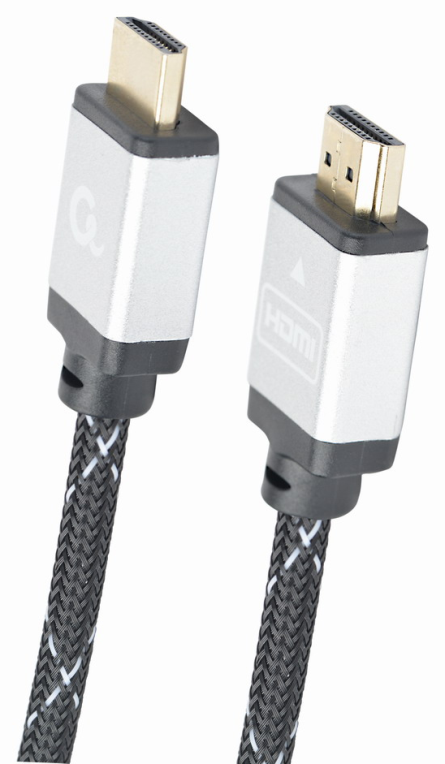 CABLE TRENZADO HDMI 2.0 4K 60HZ GEMBIRD SELECT PLUS CON ETHERNET 1.5M NEGRO - detalle