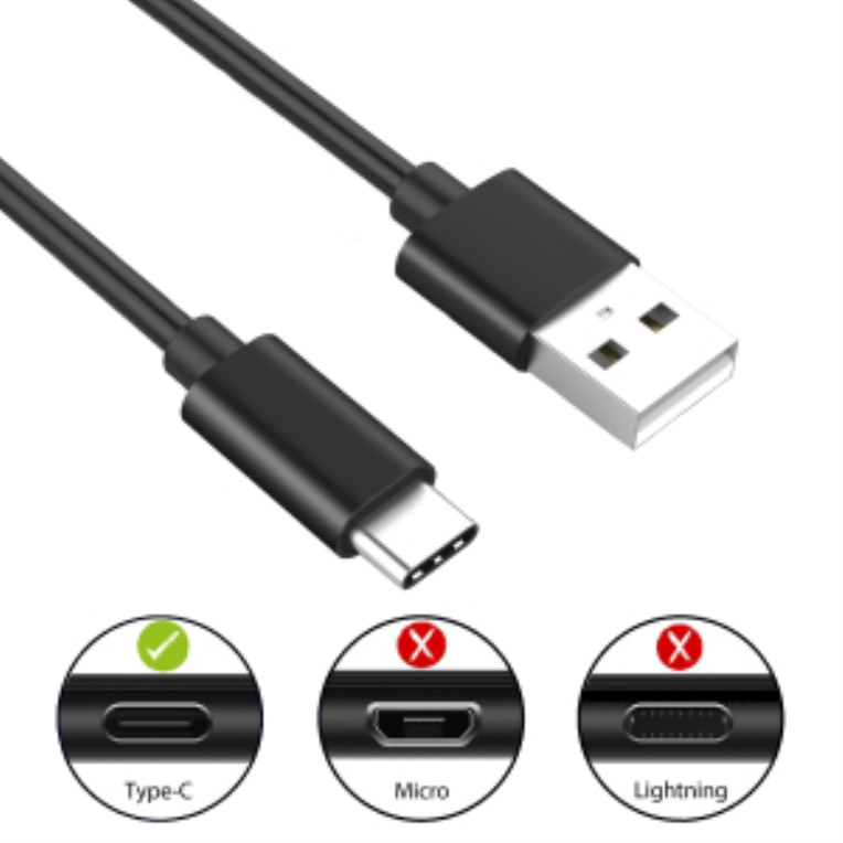 CABLE USB 2.0 EWENT TIPO-C TIPO C A A M/M AWG30 3A 480MBPS 1 M - detalle