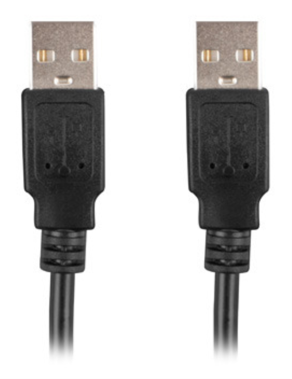 CABLE USB 2.0 LANBERG MACHO/MACHO 1.8M NEGRO - detalle