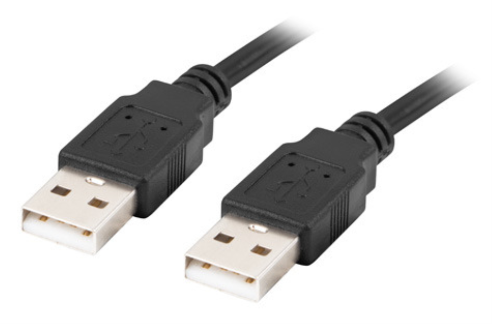 CABLE USB 2.0 LANBERG MACHO/MACHO 1M NEGRO