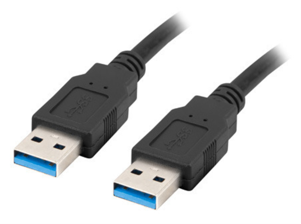 CABLE USB 3.0 LANBERG MACHO/MACHO 0.5M NEGRO