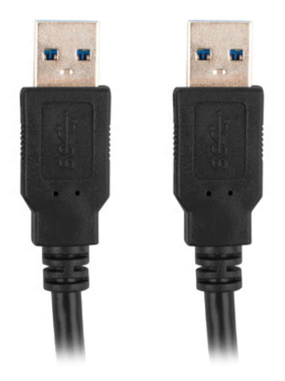 CABLE USB 3.0 LANBERG MACHO/MACHO 1.0M NEGRO - detalle