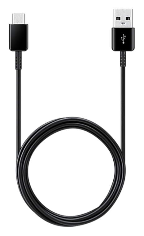 CABLE USB-A USB-C BLACK