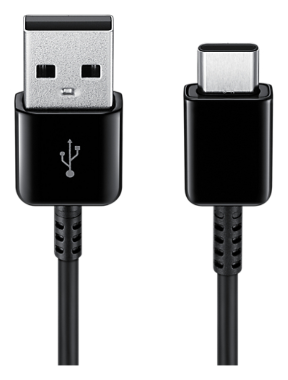 CABLE USB-A USB-C BLACK - detalle