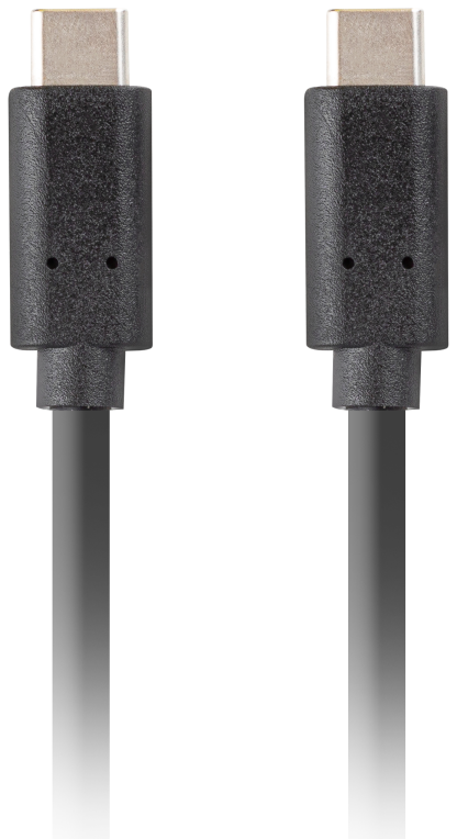 CABLE USB-C LANBERG 3.1 GEN 2 MACHO/MACHO 10GB/S PD100W 0.5M NEGRO - detalle