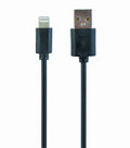 Gembird CC-USB2-AMLM-1M cable de conector Lightning Negro