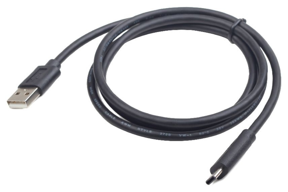 CABLE USB GEMBIRD 2.0 A MACHO A C MACHO 1M - detalle