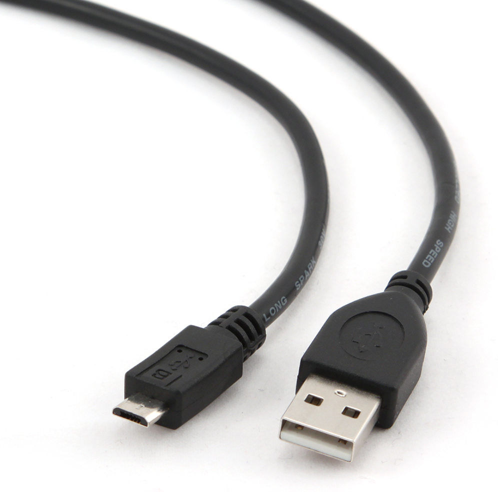 CABLE USB GEMBIRD 2.0 A MICRO USB 0,3M - detalle