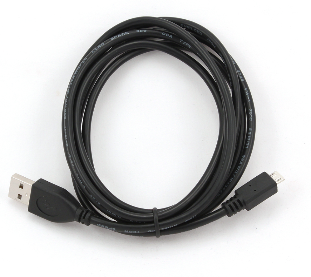 CABLE USB GEMBIRD 2.0 A MICRO USB 1M - detalle