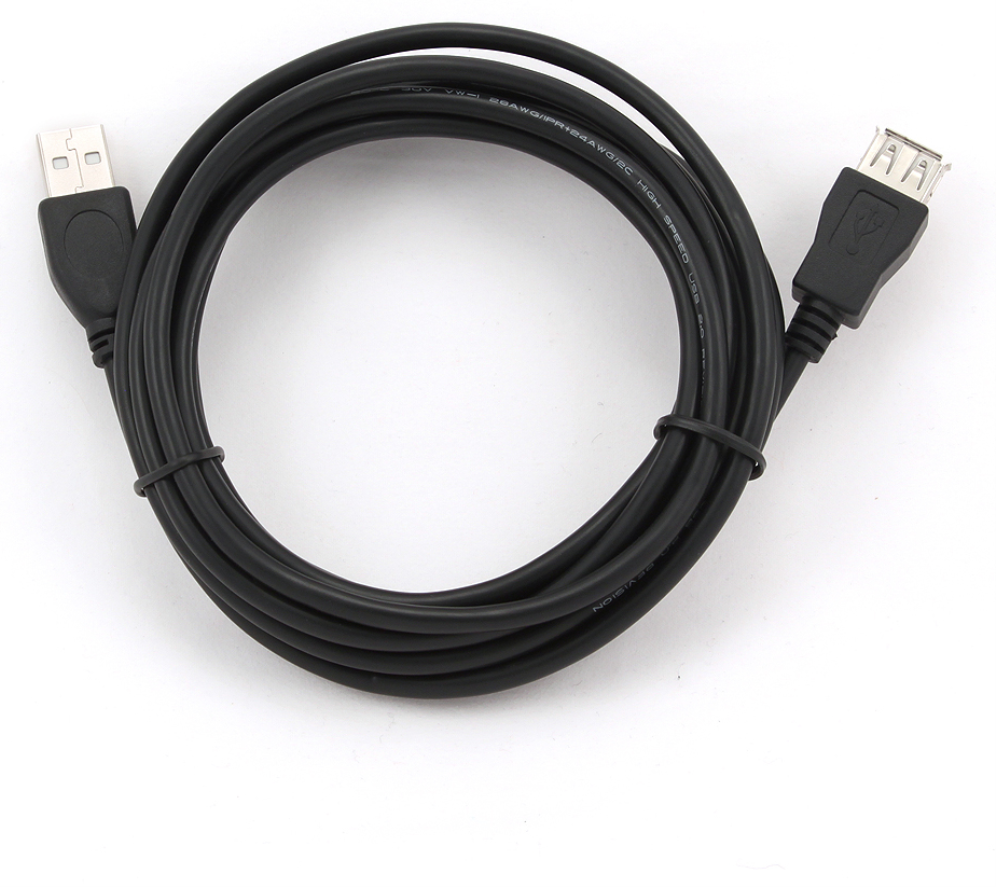 CABLE USB GEMBIRD EXTENSION USB 2.0 MACHO HEMBRA 3M - detalle