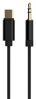 CABLE USB GEMBIRD TIPO C A AUX ESTEREO DE 3,5 MM, 1,5 M, NEGRO
