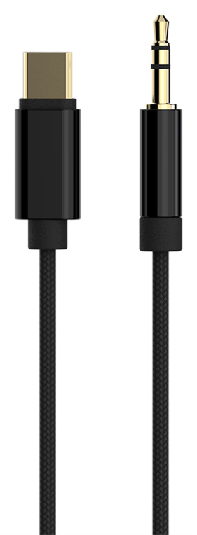 CABLE USB GEMBIRD TIPO C A AUX ESTEREO DE 3,5 MM, 1,5 M, NEGRO