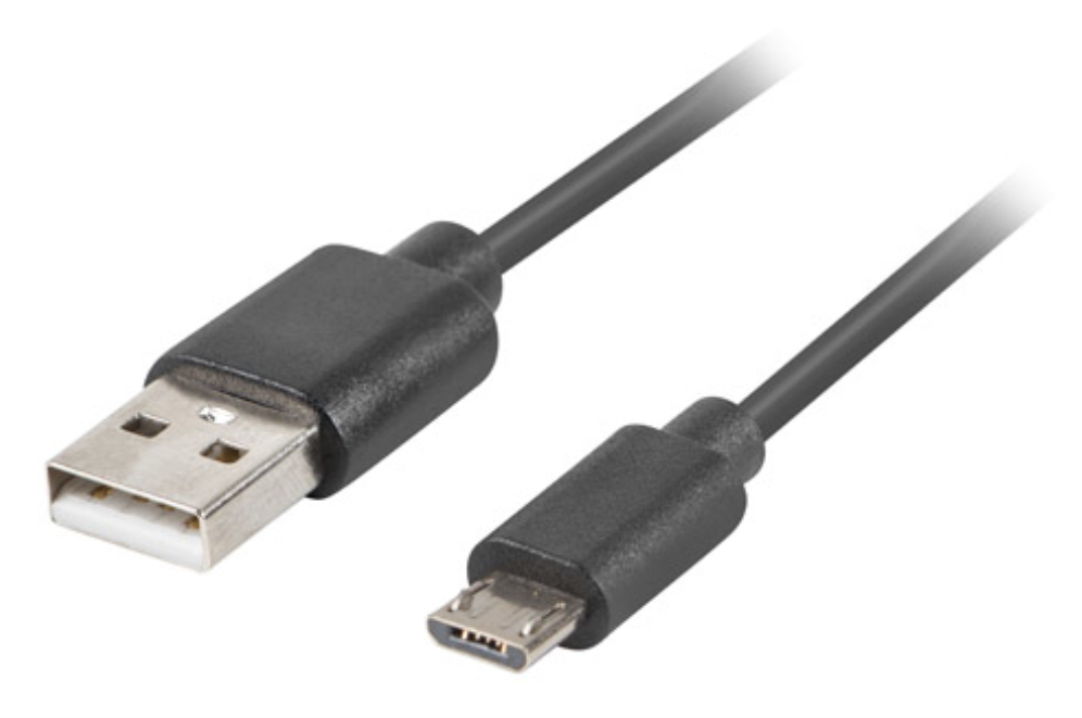CABLE USB LANBERG 2.0 MACHO/MICRO USB MACHO QUICK CHARGE 3.0 1.8M NEGRO