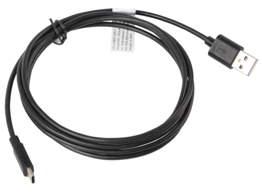 CABLE USB LANBERG 2.0 MACHO/USB C MACHO 1.8M NEGRO - detalle