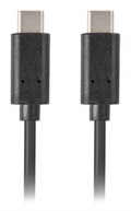 Lanberg CA-CMCM-10CU-0018-BK cable USB USB 2.0 1.8 m USB C Negro