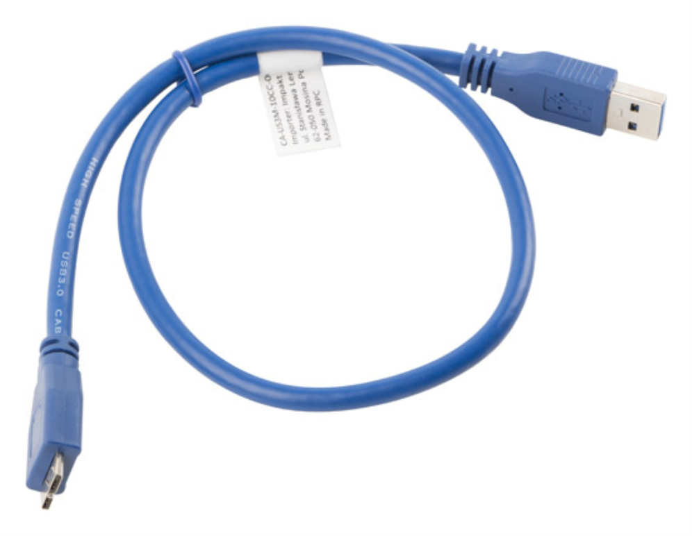 CABLE USB LANBERG 3.0 MACHO/MICRO USB MACHO 0.5M AZUL - detalle