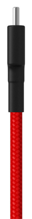 CABLE USB XIAOMI USB MACHO USB TIPO-C MACHO ROJO NEGRO - detalle