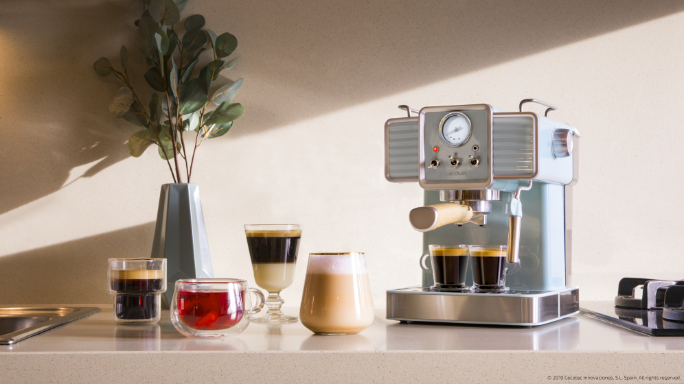 CAFETERA CECOTEC 1575 EXPRESS POWER 20 TRADIZION - detalle