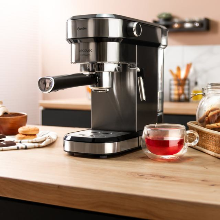 CAFETERA CECOTEC CAFELIZZIA 790 STEEL DUO V - detalle