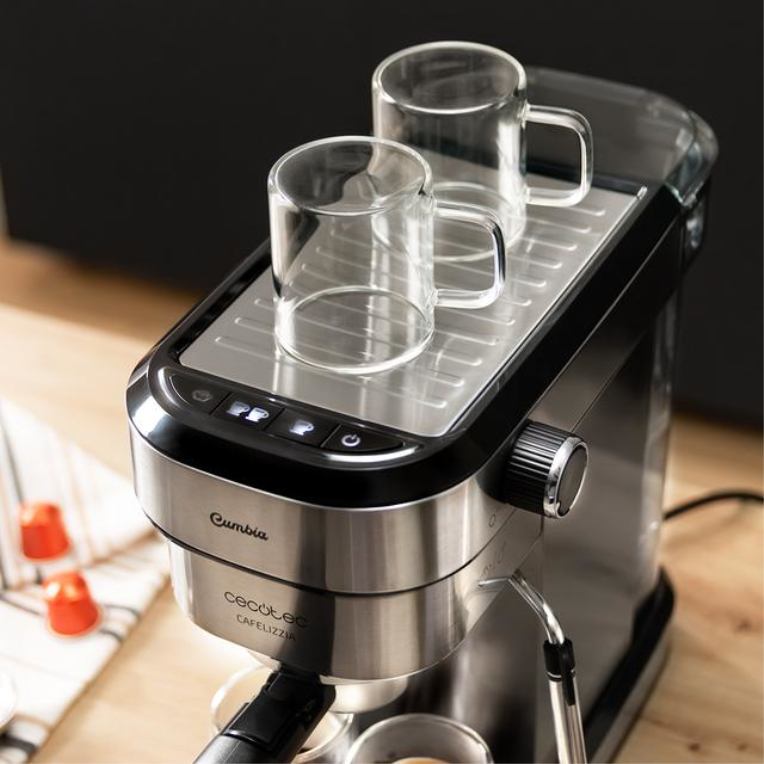 CAFETERA CECOTEC CAFELIZZIA 790 STEEL DUO V - detalle