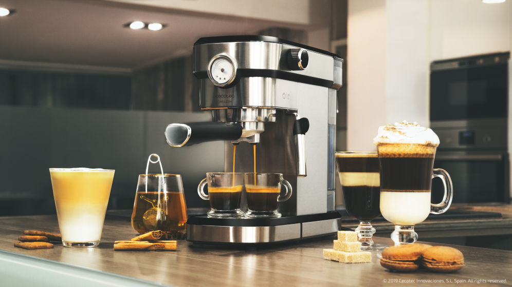 CAFETERA CECOTEC ESPRESSO CAFELIZZIA 790 STEEL PRO - detalle