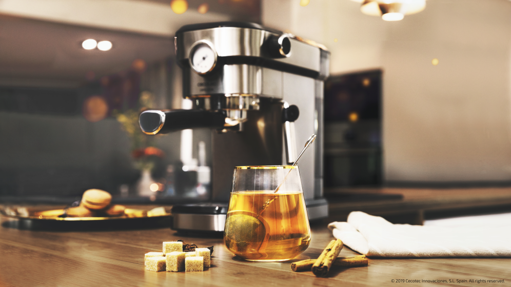 CAFETERA CECOTEC ESPRESSO CAFELIZZIA 790 STEEL PRO - detalle