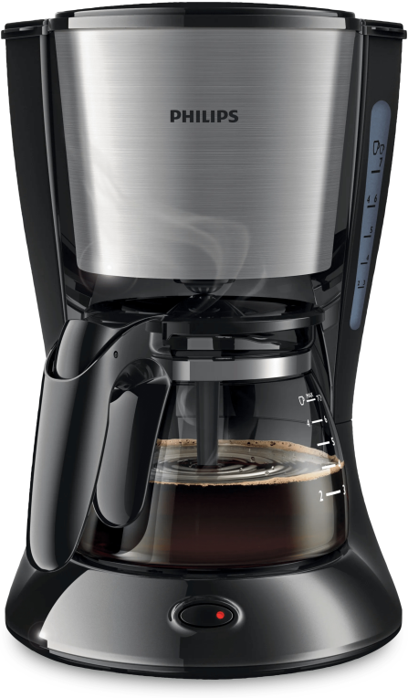 CAFETERA DE GOTEO PHILIPS HD7435/20 PARA 6 TAZAS NEGRO - detalle