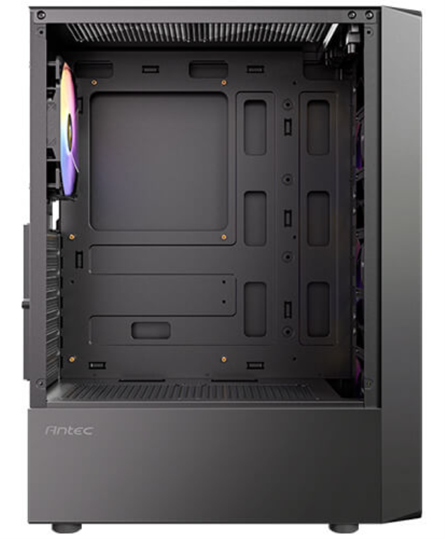 CAJA ANTEC AX26 ARGB ATX NEGRO 4XVENT 120MM 2XUSB SN FUENTE - detalle