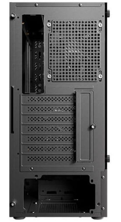 CAJA ANTEC AX26 ARGB ATX NEGRO 4XVENT 120MM 2XUSB SN FUENTE - detalle