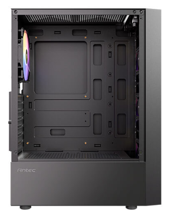 CAJA ANTEC AX27 ARGB ATX NEGRO 4XVENT 120MM 2XUSB SN FUENTE - detalle