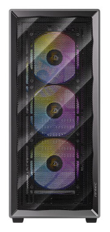 CAJA ANTEC AX85 ARGB ATX NEGRO 4XVENT 120MM 2XUSB SN FUENTE - detalle
